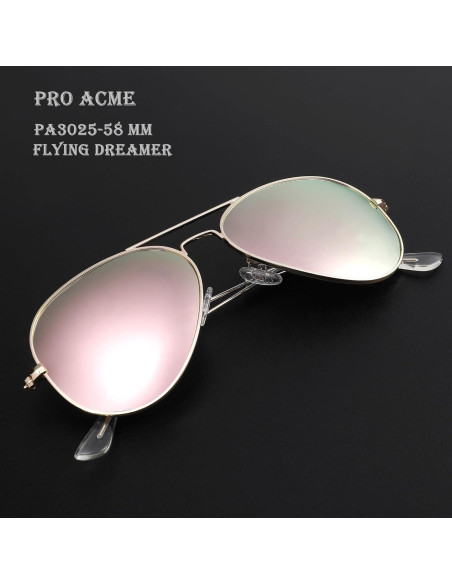 Gafas de sol Aviador Pro Acme UV400 para hombres y mujeres Gafas de sol Aviador Pro Acme UV400 para hombres y mujeres
