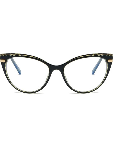 Gafas de luz azul LJCZKA para mujeres, anti-fatiga ocular