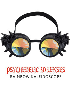 Gafas Steampunk Lelinta Ajustables para Cosplay y Fiesta 2