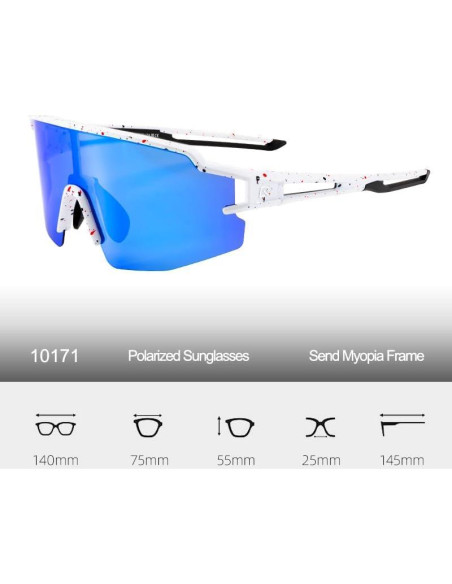 Gafas de sol polarizadas ROCKBROS UV400 unisex ligeras Gafas de sol polarizadas ROCKBROS UV400 unisex ligeras
