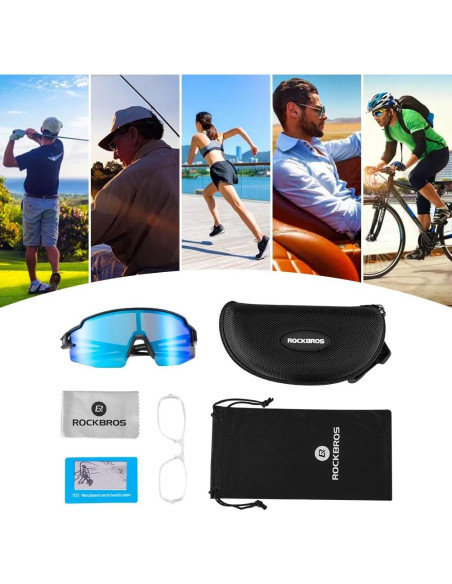 Gafas de sol polarizadas ROCKBROS UV400 para adultos Gafas de sol polarizadas ROCKBROS UV400 para adultos