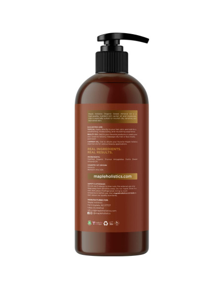 Aceite de Almendra Dulce y Romero Orgánico - Tratamiento Capilar Aceite de Almendra Dulce y Romero Orgánico - Tratamiento Capilar