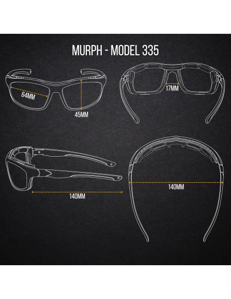 Gafas de sol polarizadas WYND Blocker Murph 335 UV400 Gafas de sol polarizadas WYND Blocker Murph 335 UV400