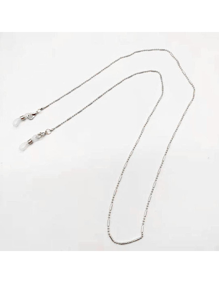 Cadena para Gafas Asphire Plata 70 cm Estilo Gótico Cadena para Gafas Asphire Plata 70 cm Estilo Gótico