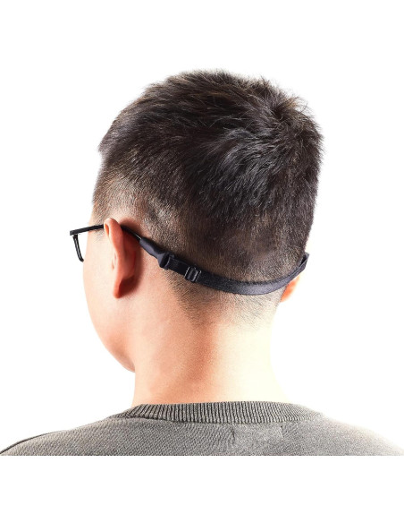 Correa Ajustable para Gafas lvvfit 4 Piezas Negro Correa Ajustable para Gafas lvvfit 4 Piezas Negro