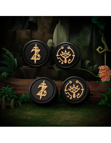 Tapas de agarre Zelda JEMDO para controladores Switch Pro