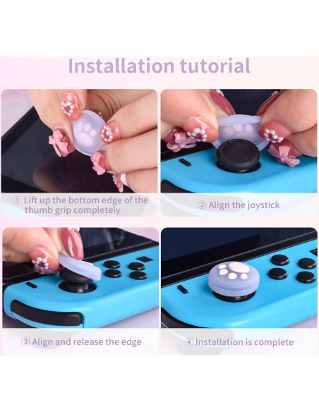 Tapa Joystick Nintendo Switch DLseego Arcoíris 4 Piezas Tapa Joystick Nintendo Switch DLseego Arcoíris 4 Piezas