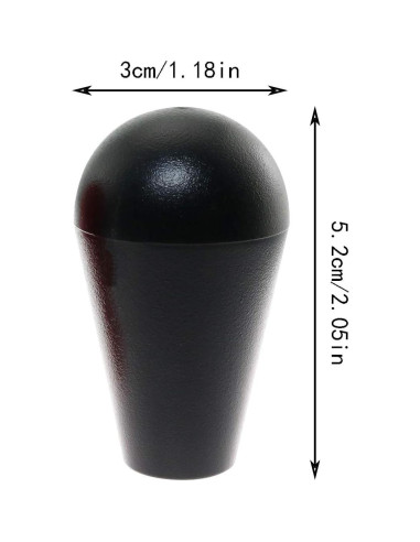 Joystick Maxmoral 2pcs Estilo Americano Rojo y Negro