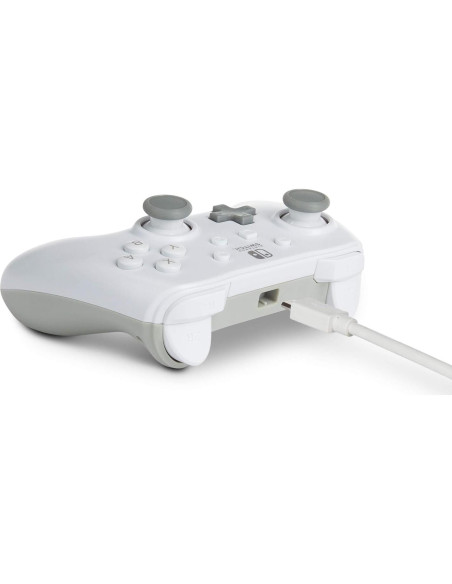 Controlador con cable PowerA para Nintendo Switch - Blanco Controlador con cable PowerA para Nintendo Switch - Blanco
