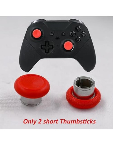 Palancas Cortas de Metal Xbox Elite Series 2 - Rojo