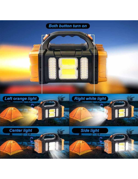 Linterna LED Multifuncional Sallbris LP-236263 7 Modos Linterna LED Multifuncional Sallbris LP-236263 7 Modos