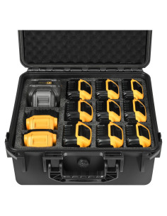 Estuche Duro LOTOCASE para Batería y Cargador 20,32x7,62x33cm