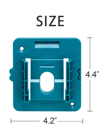Soporte de Batería WeToolGoo 18V para Makita - 5 Pack