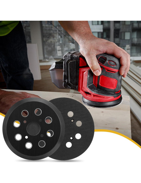 Pad de Lijado Milwaukee 5 Pulgadas 2 Pack Reemplazo Pad de Lijado Milwaukee 5 Pulgadas 2 Pack Reemplazo