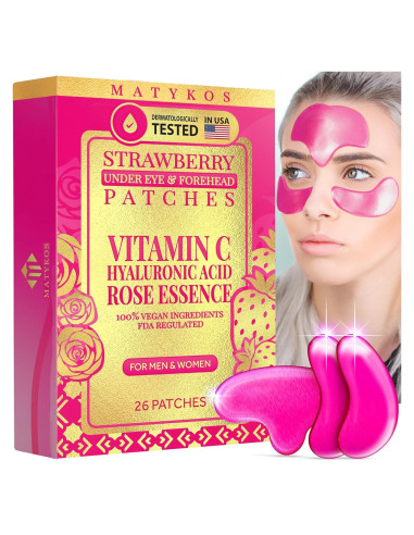 Parches Antiarrugas Matykos con Colágeno y Ácido Hialurónico - 26 Sachets