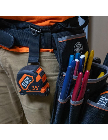 Cinta Métrica Klein Tools 9235 10.67m Doble Gancho Magnético