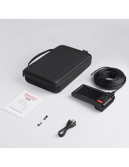 Cámara de Alcantarillado DEPSTECH DS620 15m 1080P HD IP67 Cámara de Alcantarillado DEPSTECH DS620 15m 1080P HD IP67