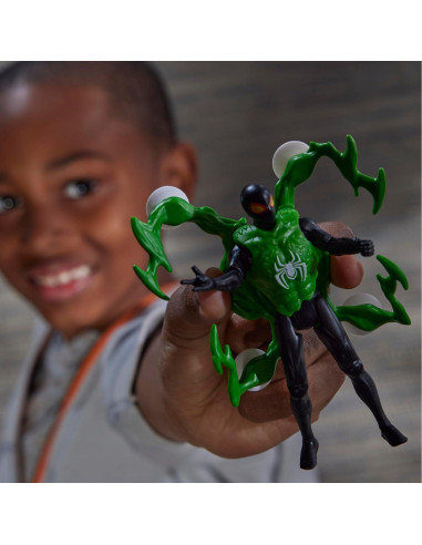 Figura de Acción Marvel Miles Morales 10 cm con Accesorios