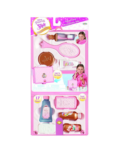 Kit de Accesorios de Viaje Disney Princesa - 15 Piezas