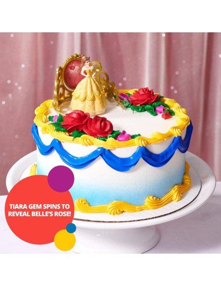 Adorno de Pastel DecoSet Princesa Disney Bella 2 Piezas Adorno de Pastel DecoSet Princesa Disney Bella 2 Piezas