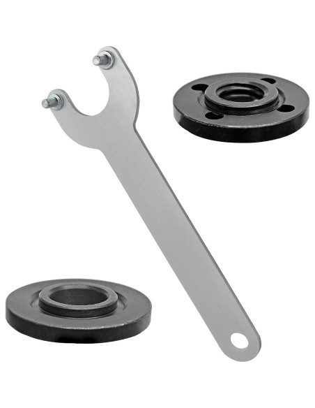 Llave de Amoladora Litoexpe 5/8-11 con 2 Tuercas de Bloqueo Llave de Amoladora Litoexpe 5/8-11 con 2 Tuercas de Bloqueo