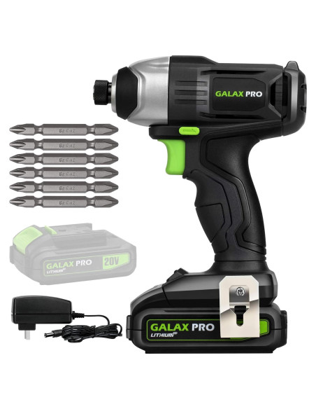 Destornillador de Impacto Inalámbrico GALAX PRO 20V 1.3Ah Destornillador de Impacto Inalámbrico GALAX PRO 20V 1.3Ah