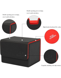 Caja de Cartas AEGIS GUARDIAN para MTG - Cuero, 100 Litros 2