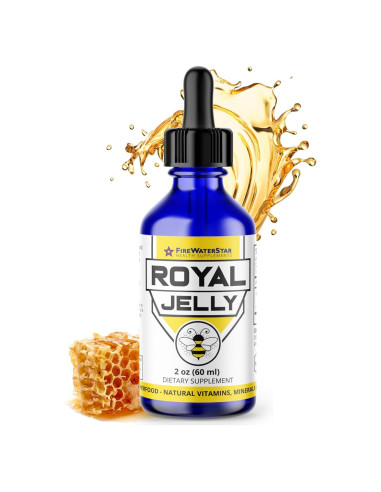 Jalea Real Orgánica Firewaterstar 500mg - Superalimento Natural