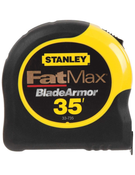 Regla de Cinta Stanley FatMax 10.7m Negra Reacondicionada Regla de Cinta Stanley FatMax 10.7m Negra Reacondicionada