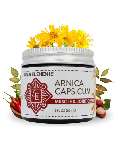 Crema Muscular y Articular Árnica y Capsicum 56.7 g Four Elements