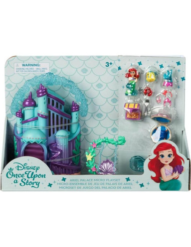 Set de Juego Micro Palacio de Ariel Disney 13 Piezas