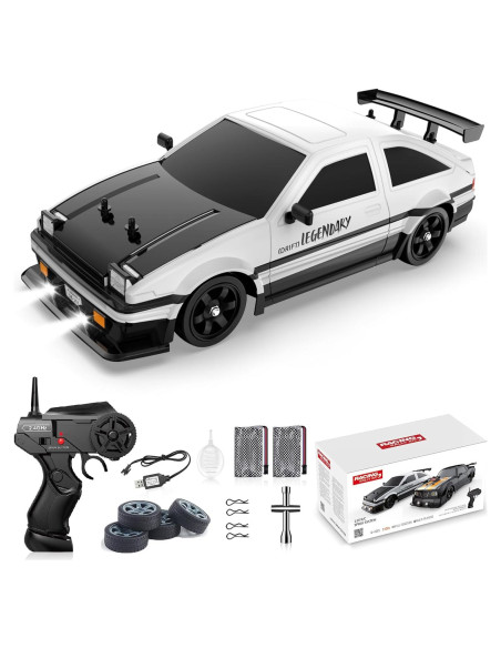 Coche de Control Remoto Desdoni Drift 1:16 4WD 18KM/H LED Coche de Control Remoto Desdoni Drift 1:16 4WD 18KM/H LED