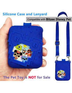 Funda de Silicona JCHPINE para Bitzee Disney - Azul 2