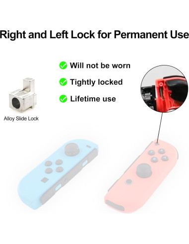 Kit de Reparación Joystick EEEKit para Joycon Switch 68PCS