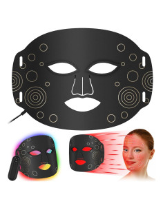 Máscara Facial LED Terapia de Luz Roja Swiipo - Cuidado de Piel