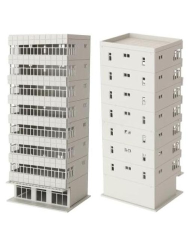 Modelo de Edificio Alto EatingBiting 1:150 para Paisaje