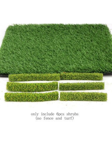 Arbustos Miniatura 6PCS Cutemini Amarillo 10cm Jardín