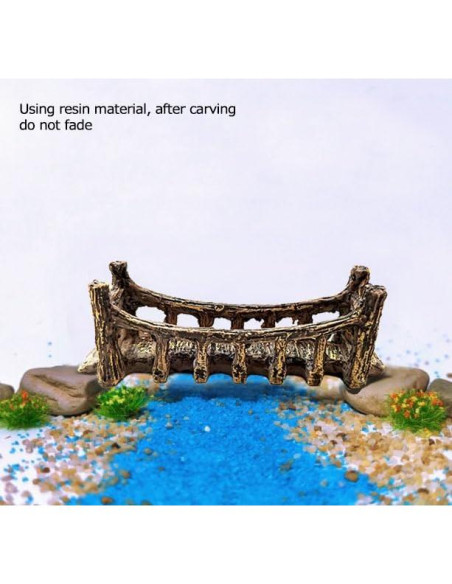 Set de Puentes en Miniatura y Musgo para Jardín DIY Set de Puentes en Miniatura y Musgo para Jardín DIY