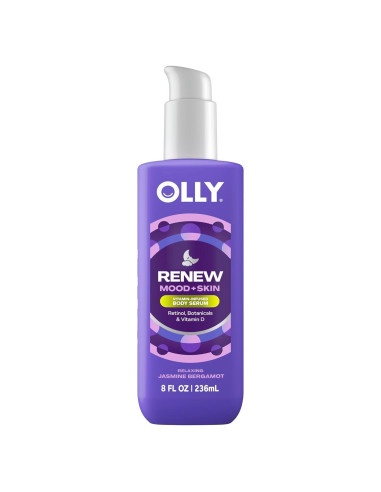 Serum Corporal OLLY Renew Mood + Skin 226.8g - Hidratante con Retinol y Vitamina D