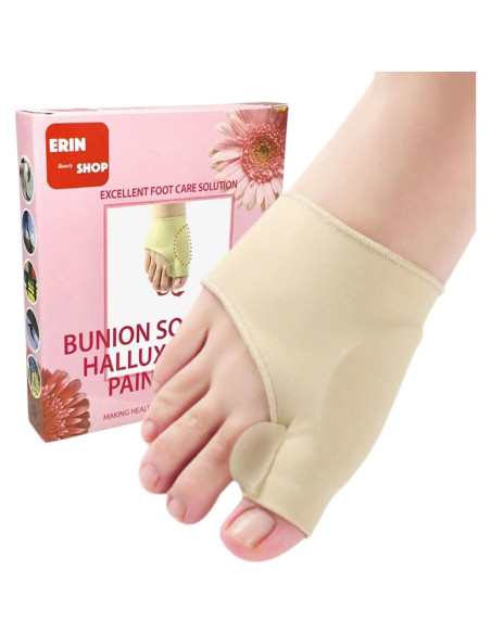 Corrector de Juanetes ERINSHOP Gel Ortopédico Alivio Dolor Corrector de Juanetes ERINSHOP Gel Ortopédico Alivio Dolor