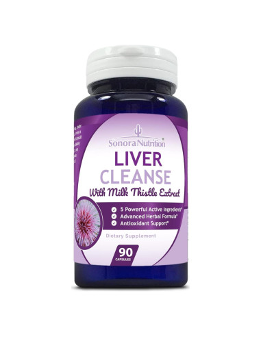 Limpieza de Hígado Sonora Nutrition 90 Cápsulas Naturales