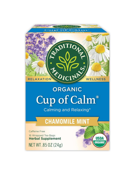 Té Orgánico de Manzanilla y Menta Tradicional 16 Bolsitas Té Orgánico de Manzanilla y Menta Tradicional 16 Bolsitas