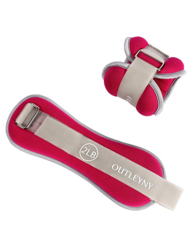 Pesas de Muñeca Ajustables OUTLEYNY 0.91 kg - Fitness Unisex