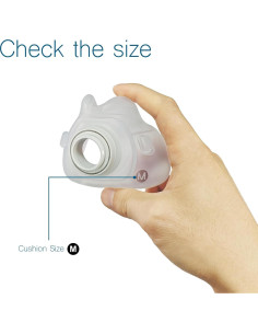 Cojín de Reemplazo ResMed AirFit F40 Mediano Silicona 2