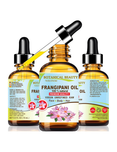 Aceite Esencial de Frangipani 100% Natural 15 ml - Botanical Beauty
