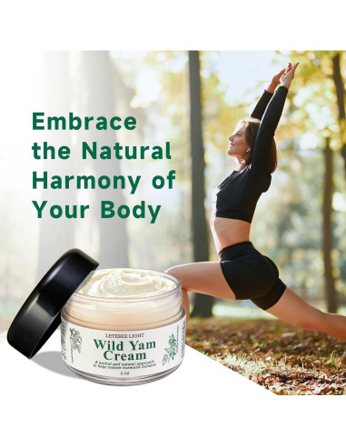 Crema de Ñame Silvestre Letebee Light 56.7 g - Equilibrio Hormonal