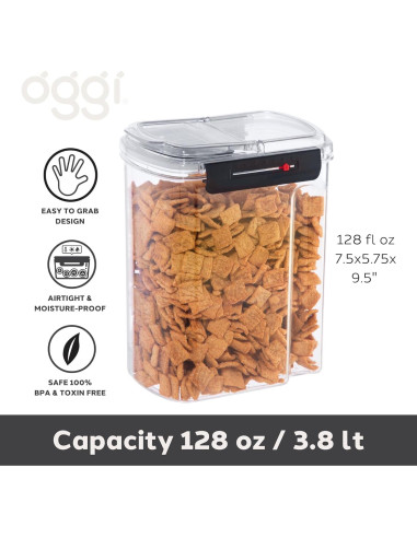Contenedor de Almacenamiento Oggi Easi Grip 1.8L Hermético