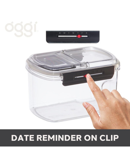 Contenedor de Almacenamiento Oggi Easi Grip 1.8L Hermético Contenedor de Almacenamiento Oggi Easi Grip 1.8L Hermético