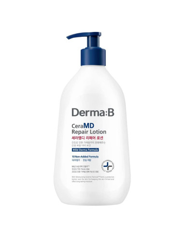Derma B CeraMD Loción Hidratante Sin Fragancia 400ml