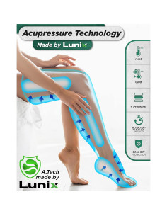 Masajeador de Aire para Pies y Piernas Lunix LX10 Verde 2